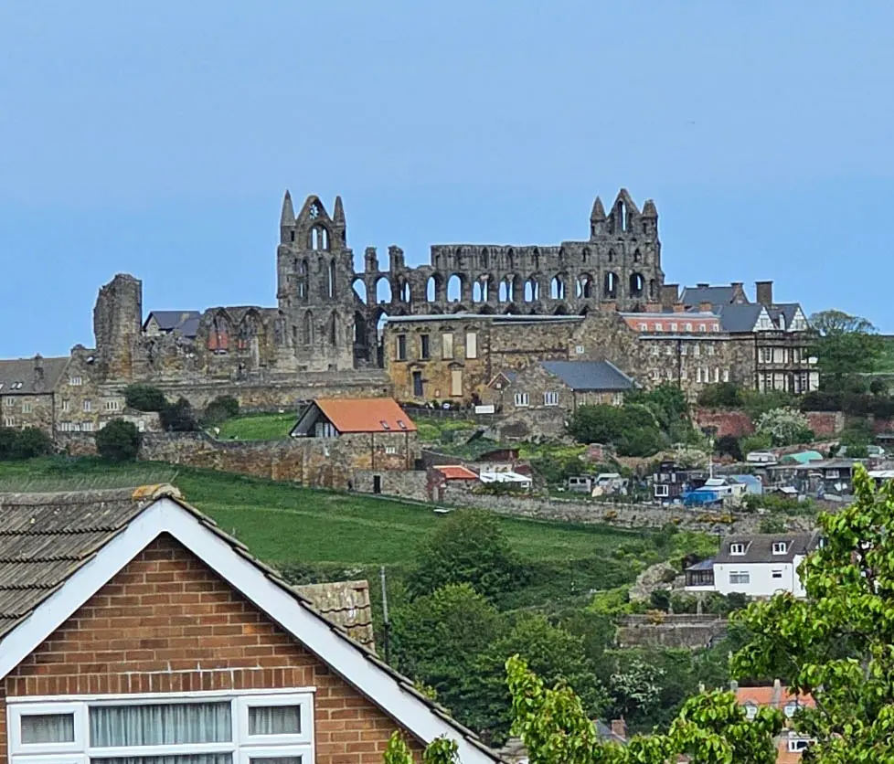 The breathtaking view of historic Whitby Abbey right from your window